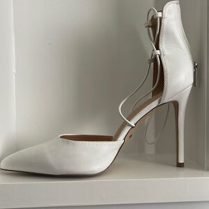 SHEIN white heels  